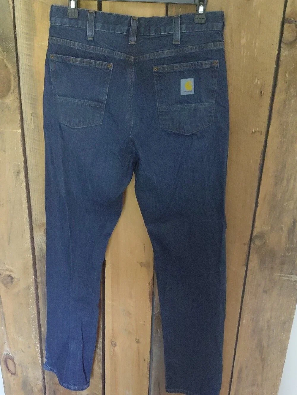 Carhartt Men's Relaxed Straight Dark Blue Jeans